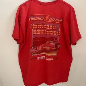 Vintage thunder struck drag racing shirt